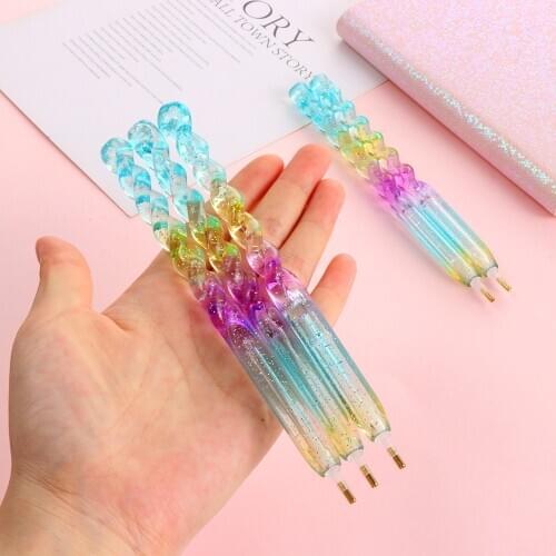 1PC New Plastic Point Drill Pen DIY 5D Diamond Painting Cross Stitch Embroidery Crafts Household Sewing Accessories