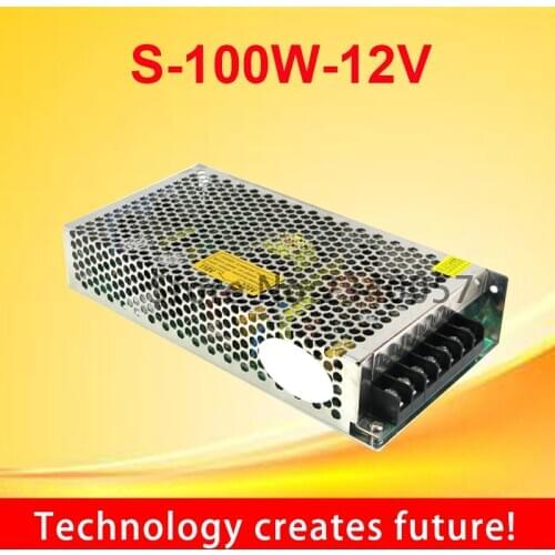 100w 12v 8.5a Single Output switching power supply s-100-12