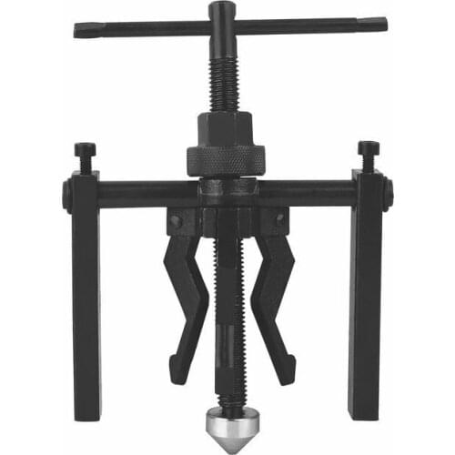 3-Jaw Car Inner Bearing Puller Gear Extractor Heavy Duty Automotive Machine Tool Kit(Black)