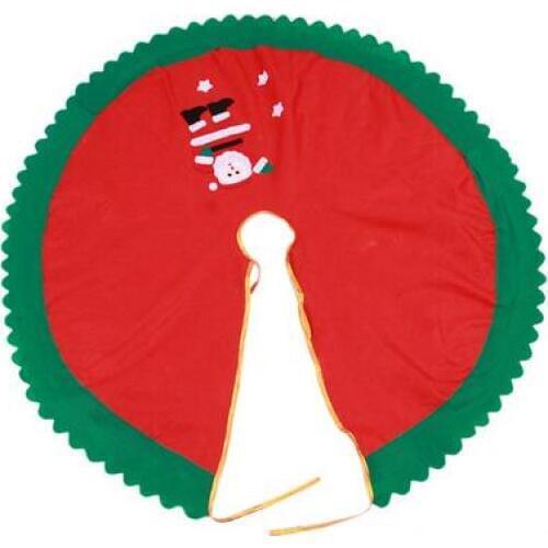60 pcs 90cm Santa Claus Tree Skirt Christmas Tree Skirt Christmas Tree Christmas supplies christmas decorations