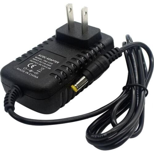 Ac/Dc 12V 2A 24W Power Supply Adapter Transformer For 5050 3528 Led Strip Light Us Plug