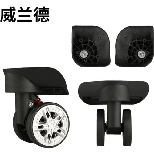 Makeup Suitcase Trolley Wheels Replacement Repair Parts Luggage Suitcase Trolley Box Casters Luggage Luggage Wheel Accessories