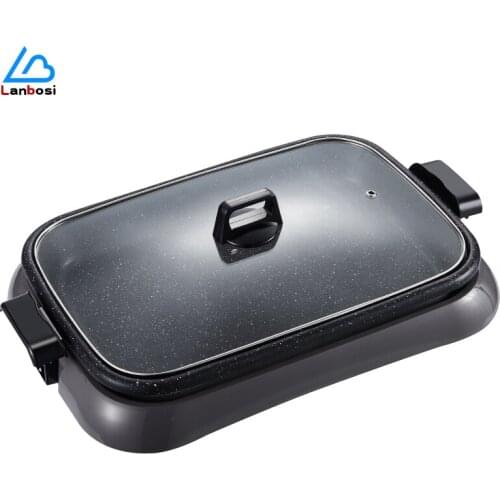 8L Electric Baking Tray Paper-Wrapped Fish In A Special Pot Maifan Stone Grilled Fish Tray Multifunctional Barbecue Machine