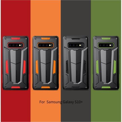 Nillkin Defender Case Ⅱ Layers Phone Protective Cover Back Shell For Samsung Galaxy S10 Plus S9 S8 Plus Note 9/8/Note FE Hybrid