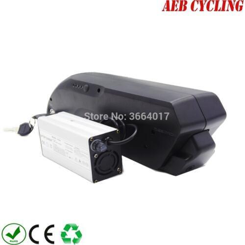 EU US no taxes Lithium ion battery 48V 13Ah tiger shark down tube electric bicycle battery pack for fat tire bike with charger