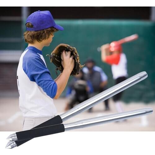 Stainless Steel Multi-Functional Baseball Bat Car Emergency Stick Comfortable Grip 50cm 55cm
