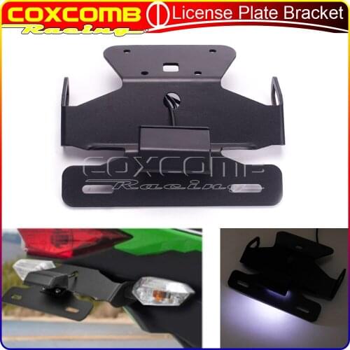 Motorcycle Fender Eliminator Tail Tidy License Plate Holder Mount Bracket For KAWASAKI NINJA 250 300 Z 250/300 2013-2017