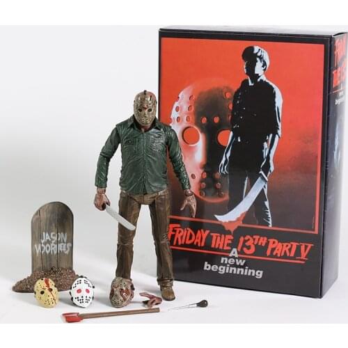 NECA Party A New Beginning Jason Voorhees 7" Action Figure Collectible Model Toy