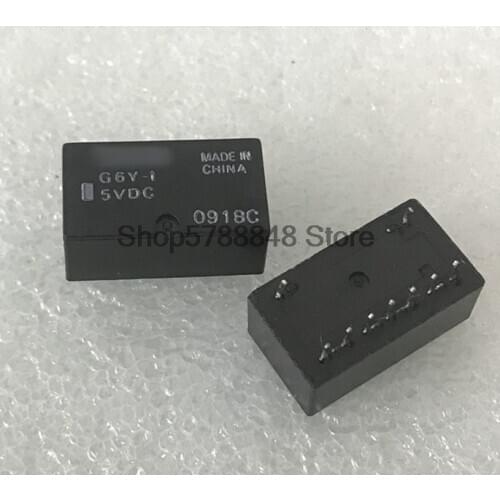 New G6Y-1-5VDC G6Y-1 5VDC G6Y-I 5V dip9 5PCS/LOT