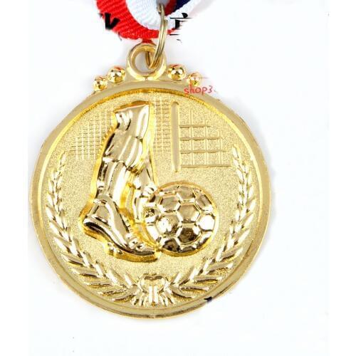 New style sports competitions medal soccerl sports medal sports gold silver bronze medal soccer movement