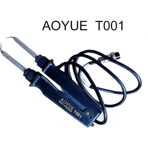 For Aoyue 950 T001 SMD Antistatic thermostat adjustable IC soldering station Hot Tweezer Repair rework station,replace Luo iron