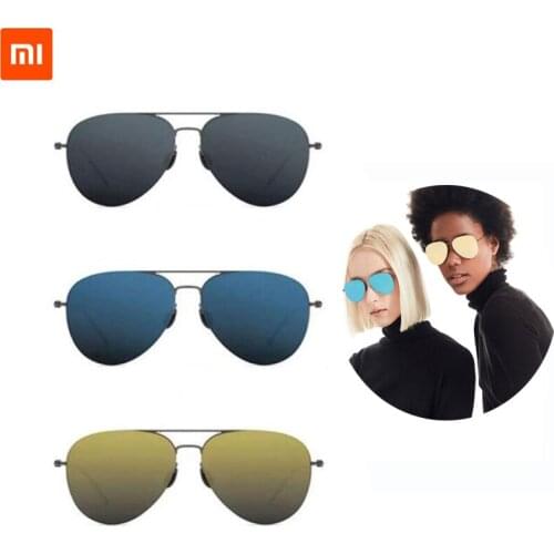 Xiaomi mijia Turok Steinhardt TS Nylon Polarized Sunglasses Colorful RETRO 100% UV-Proof Fashionable Black Sun Lenses unisex