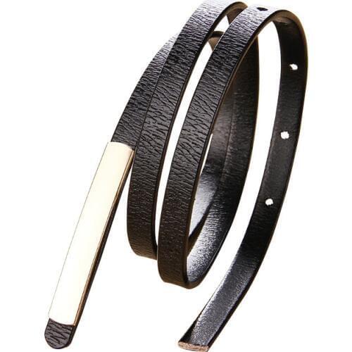 Exquisite fashion style Women belts Imitation leather high grade quality alloy buckle new trend Women dress decoration belt