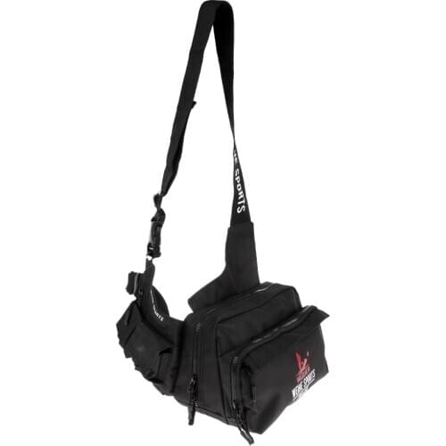 Waterproof Fishing Tackle Bag Pockets Waist Shoulder Reel Lure Bags Fishing Bags for Fishing