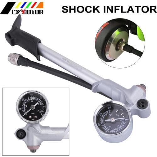 Motorcycle 300PSI Air Fork Shock Shock Inflator Hand Use High Pressure Air Pump For HONDA YAMAHA KTM EXC SX XC XCF XCFW