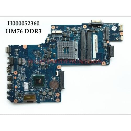 High quality H000052360 FOR Toshiba Satellite C850 L850 laptop motherboard HM76 rPGA988B DDR3 100% Fully tested