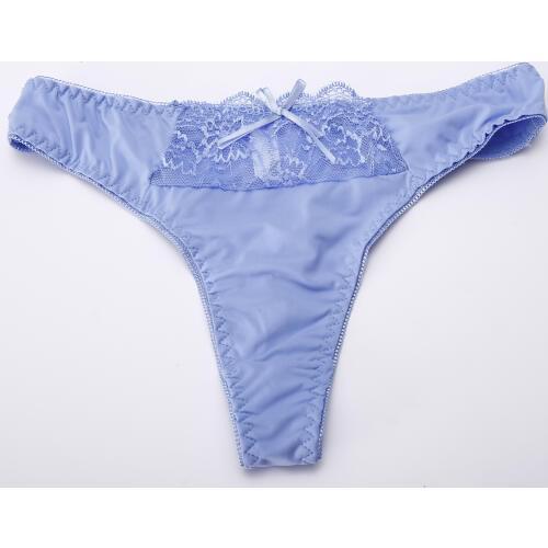 Women Ice-silk Seamless Panties One-piece Solid Colour Thong Sexy Panties For Women G String Underwear Lingerie Plus Size XL New