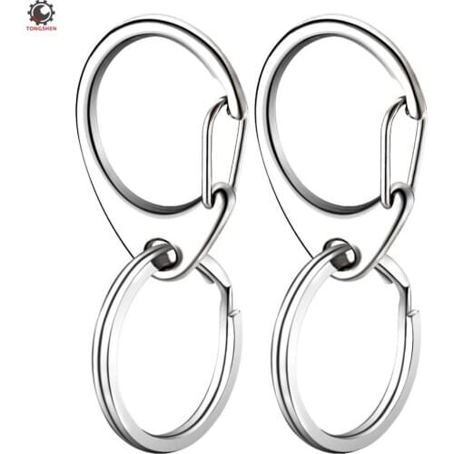 15 Pack Pet ID Tag Quick Clips Stainless Steel Pet Tag Holder for Dogs and Cats