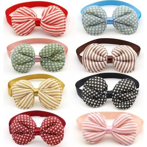 30/50 Pcs Pet Bowtie Small Puppy Dog Party Accessories Popular Cute Cat Dog Bow Tie Pet Dog Supplies Dog Bow Product Accessories