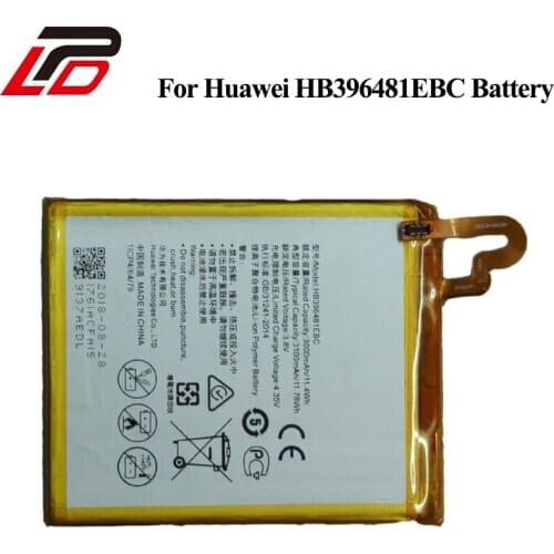 Rechargeable Li-ion Battery For Huawei ASCEND G7 PLUS HONOR 5X G8X G8 RIO L03 -UL00/AL00/TL00 HB396481EBC phone battery