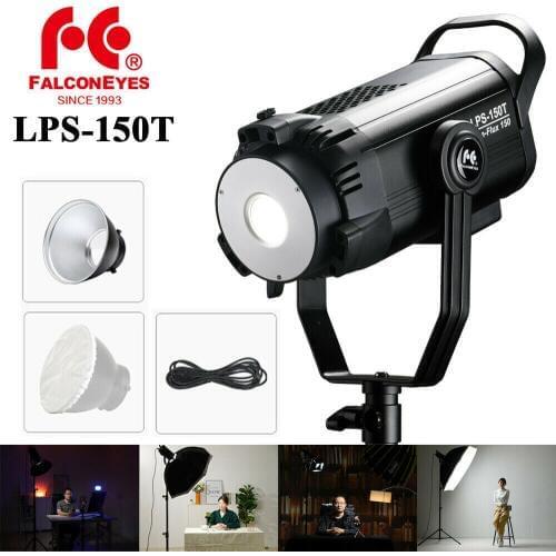 Falcon Eyes LPS-150T 150W Photography LED Video Light with Lighting Cover and Soft Cloth For Movie/Interview Fotografia Lighting