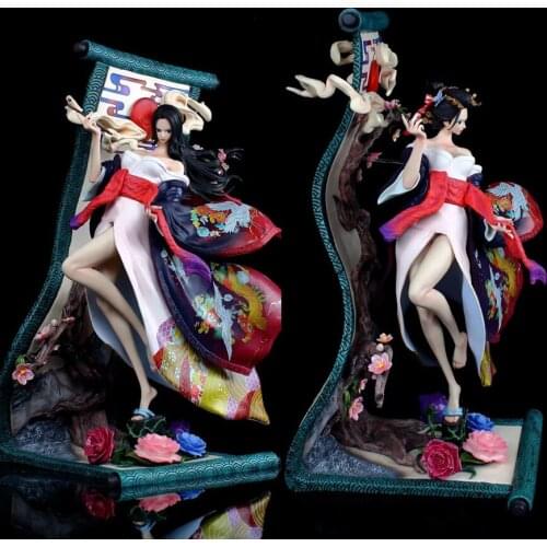 Anime Companion Shogunate Mark Serie Oiran Robin Kimono Scene Statue PVC Action figure Model Beauty toys Collection Figure 46cm