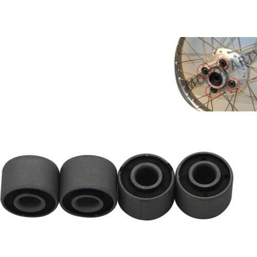 Set of 4 Rear Final Wheel tire Sprocket Damper Bush Rubber For Honda ST90 CB100 CL100 CL100S SL100 XL100A CB125S CL125A MT125R