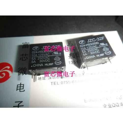 10pieces JZC-32F-24V JZC-32F-024-HS3