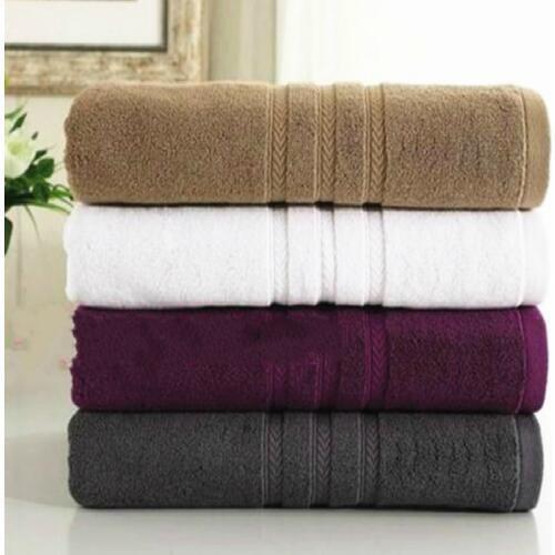 100% Cotton Thick Soft and Absorbent Bath Towel High Quality Adult Bath Towel Two Ply Yarn-dyed Jacquard Terry Towels 75x140cm