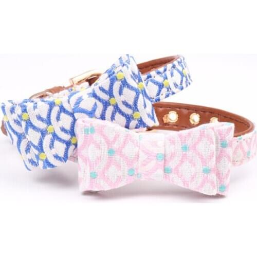 18PCS / LOT New Style Pet Bow Collar Cat Traction Dogs And Cats Universal Bowtie Pet Accessories