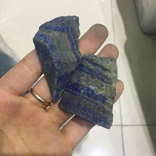2pcs chakra stone Natural stones and minerals lapis lazuli rough stones specimen for fish tank aquarium garden plant decoration