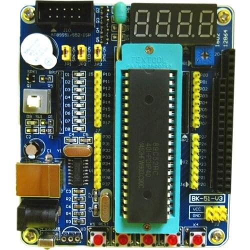 51 single-chip learning board STC89C52 learning board development board system board homemade smart car promotion