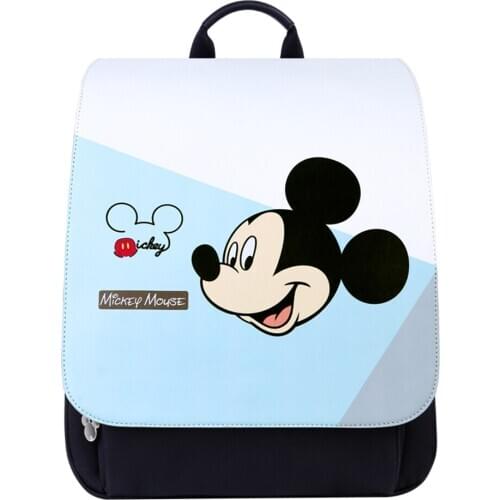 Disney Multifunction Big Size Diaper Backpack Maternal Baby Bag For Mom Waterproof Mickey Minne Mother Nappy Backpack Dropship