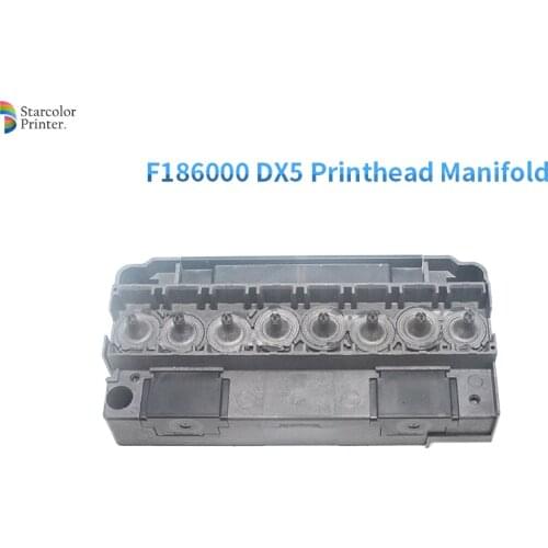 F186000 DX5 print head cover adapter solvent for Skycolor Allwin Human Lecai Xuli printer epson dx5 printhead manifold cover
