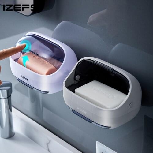 IZEFS Bathroom Wall Mounted Soap Dishes
