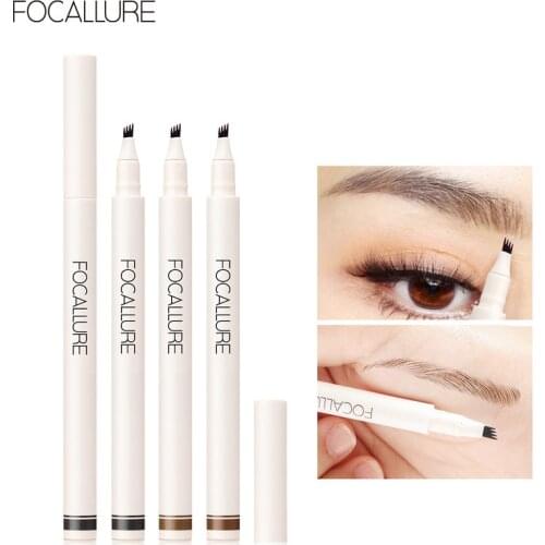Eyebrow Pencil Cosmetics Shade Waterproof Liquid Marker Tint for Eyebrows Professional Makeup Liquid Eyebrow Pencil
