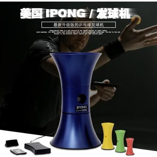 Newest Ipong V300 Wareless Remote Control Table Tennis Robot/ ping pong robot Easy Use Free Express SHIPPING