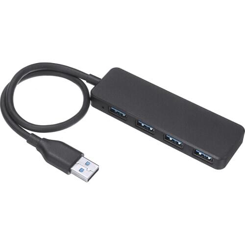 New Arrivals 4 Port USB 3.0 Ultra Slim Data Hub HD Transmission For Windows 10 / 8 / 7 / Vista Macbook Mac