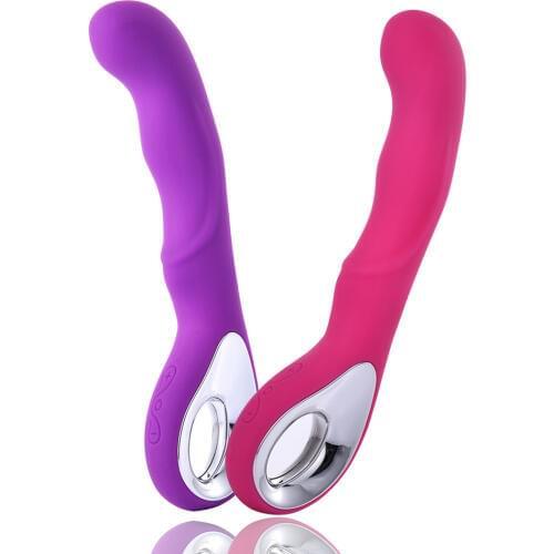 Oral Clit Vibrators,USB Rechargeable AV Magic Wand Massager 10 Speed G-spot Vibrator Sex Toys for Women Pink/Purple