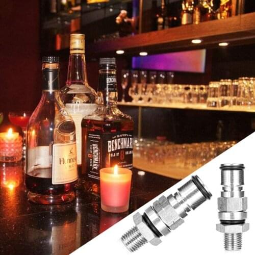 Drop Shipping 19/32 Inch-18 Gas/Liquid Corny Keg Adapter Liquid And Gas Ball Lock Post