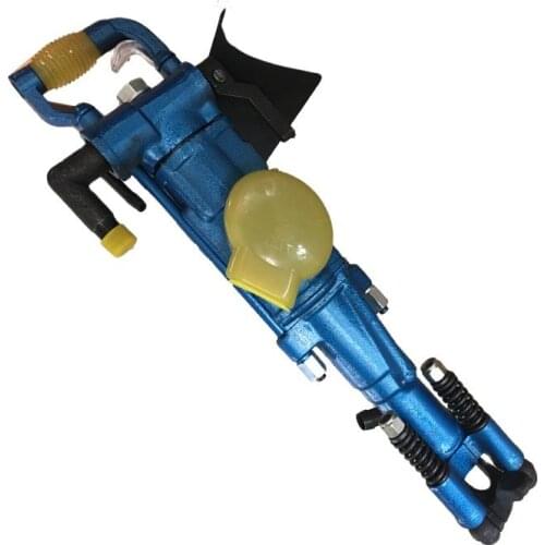 Air-Leg Rock Drill Hand Held Portable Pneumatic Electric Hammer Drill Can Play 6 Meters Deep 4cm Hole Depth 600mm