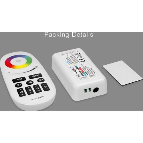 [Seven Neon]Free DHL shipping 12V/24V 10A WIFI RF 2.4G Manual&Auto Adjustable touchable LED RGBW strip Remote Controller