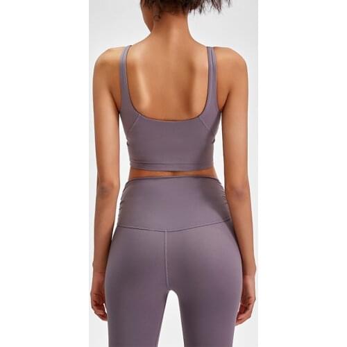Sports Underwear Womens High Intensity Yoga Bra Sports Vest Sports Bra Fully Wrapped Shockproof Gathered Fitness UnderWear