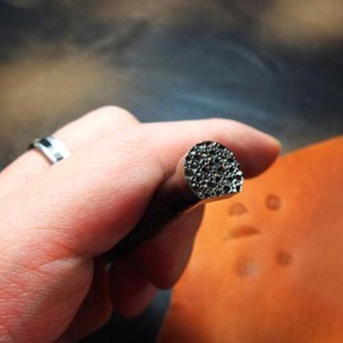 Advanced steel Fish skin pattern Hand-work unique design leather working tools carving punches stamp craft tools