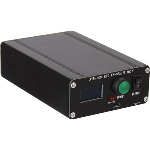 High Quality Assembled ATU-100 Mini Automatic Antenna Tuner 1.8-55Mhz 100W Auto Antenna Tuner by N7DDC 7x7 with Shell