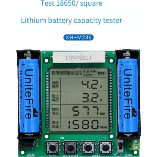 Xh-m239 18650 real capacity tester module MAH / MWh digital measurement high precision