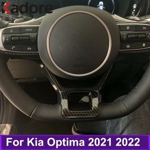 Car Steering Wheel Protective Cover Trim Sticker Car Accessories For Kia Optima 2021 2022 Car Styling