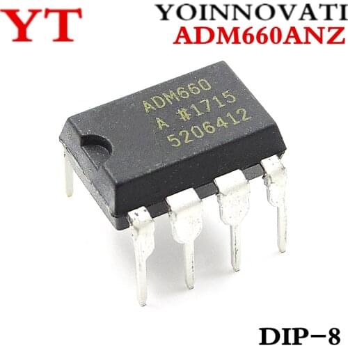 10pcs/lot ADM660ANZ ADM660 DIP8 IC Best quality