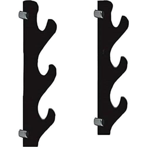 2Pcs Acrylic Three-Layer Wall-Mounted Samurai Sword Display Rack Hanger Support All Swords