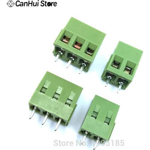 20PCS KF128-5.0-2P KF128-3P "-" Screw Terminal PCB Spliced Terminal 2 Pin 3 Pin 5.0mm Pitch KF128-2P KF128 Connector 2pin 3Pin